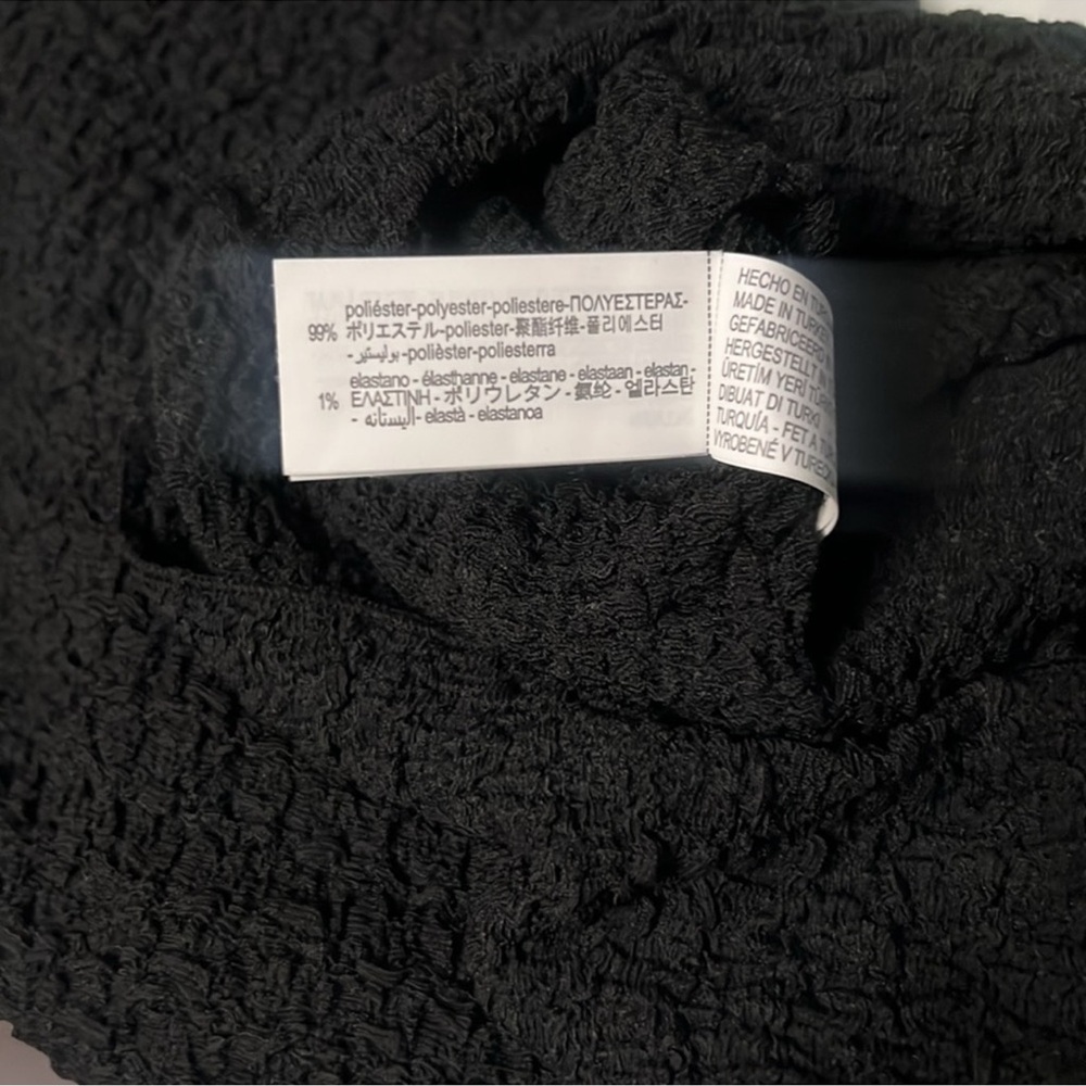 NWT Zara Chic Black Cutout Maxi Dress - Picture 3 of 8